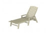 Nautical Sand Chaise Lounge