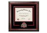 Ohio State University Buckeyes Spirit Diploma Frame