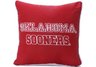 Oklahoma Sooners Pillow Full Shot