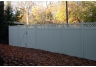 Vinyl Privacy Fencing with Lattice