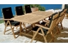 Teak Rectangular Expansion Table, Teak Table, Teak, Table
