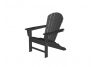 South Beach Black Adirondack Chairs