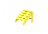 South Beach Lemon Yellow Adirondack Ottoman