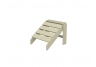 South Beach Sand Adirondack Ottoman
