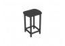 South Beach Black Tall Side Table
