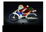 Motorcycle Santa