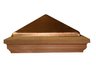Square Copper Post Cap