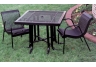 picnic table, square picnic table