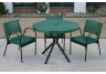 picnic table, round picnic table