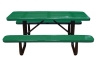 picnic table, rectangle picnic table