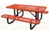 picnic table, rectangle picnic table