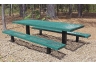 picnic table, rectangle picnic table