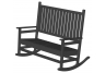 Traditional Black Double Rocker