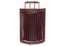 commercial trash receptacle