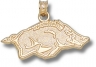University of Arkansas Razorbacks Gold Pendant