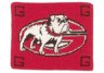 UGA Needlepoint Throw Pillow