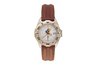 University of Kansas Jayhawks Ladies Leather Watch