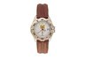 University of Michigan Wolverines Ladies Leather Watch
