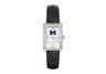 University of Michigan Wolverines Ladies Leather Watch