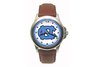 University of North Carolina Tar Heels Men's Leather Watch