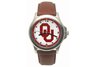 University of Oklahoma Sooners Men's Leather Watch