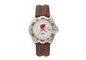 University of Wisconsin Badgers Men's Leather Watch