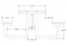 wood picnic table, steel picnic table