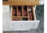 "Antique White" Kitchen Butler drawer 2