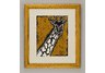 Serengeti Giraffe" framed art