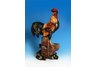 Garden Rooster on Fence