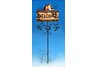 Birds On Staked Welcome Sign