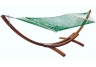 Hardwood Arc Hammock Stand + Hammock