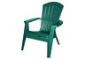 hunter green adirondack commercial chair