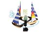 AERO Sailboat Wind Spinner With Beacon Light
