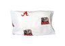 Alabama Printed Pillow Case - White