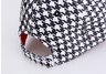 Alabama Styled Black & White Houndstooth Ball Cap