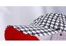 Alabama Styled Black & White Houndstooth Ball Cap