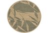 Olive Round Alfresco Rug