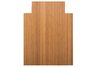 Roll-Up Bamboo Office Chair Mat