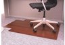 Roll-Up Bamboo Office Chair Mat