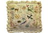 Old World Animals Needlepoint Pillow