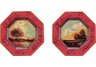 Red River Sunrise Plates - Set of Two