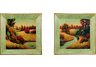 Green River Sunrise Plates - Set of Two