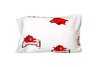 Arkansas Printed Pillow Case - White
