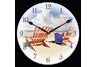 Beach Chairs Wall Clock