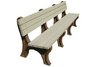 Deluxe 8' Backed Bench