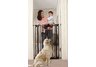 EXTRA TALL Swing Closed Security Gate - Black