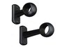 Soho Ebony Moda Drapery Bracket (3.5" Return)
