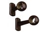 Walnut Moda Drapery Bracket (3.5" Return)