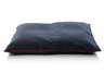 5 Star Pet Bed Blue with Red Piping